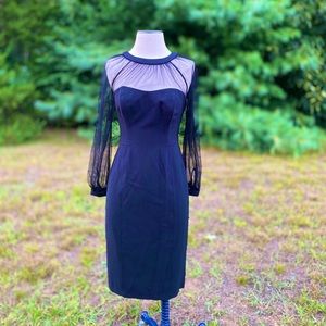 MAGGY LONDON | Sheer Illusion Sleeves